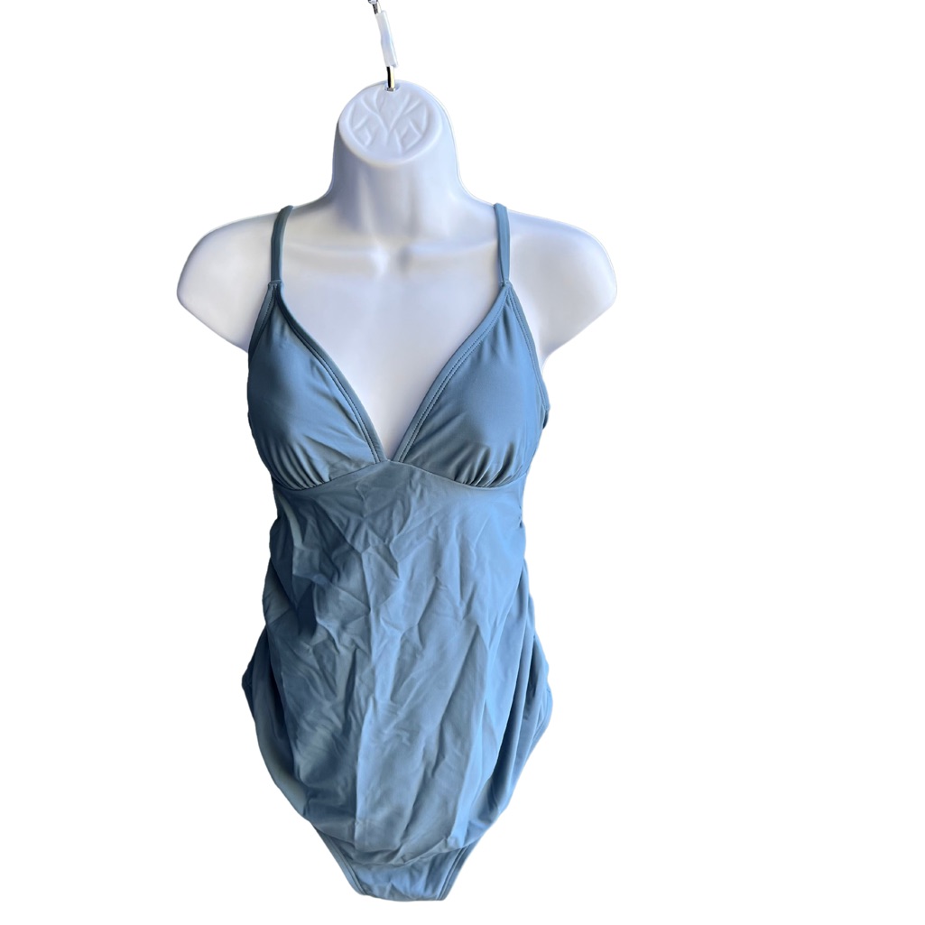 Cupshe Women's Blue One Piece Swimsuit Sz Small